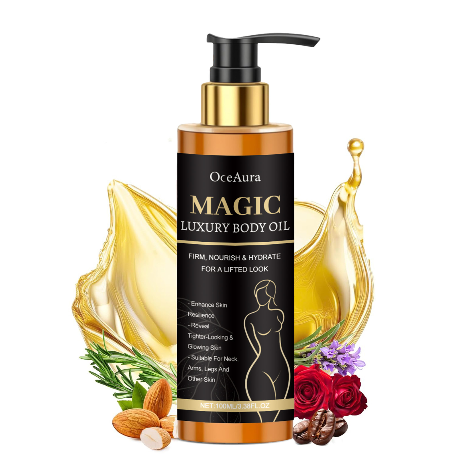 Luxury Skincare Cream - Luxury Firming Body Oil Lifting &