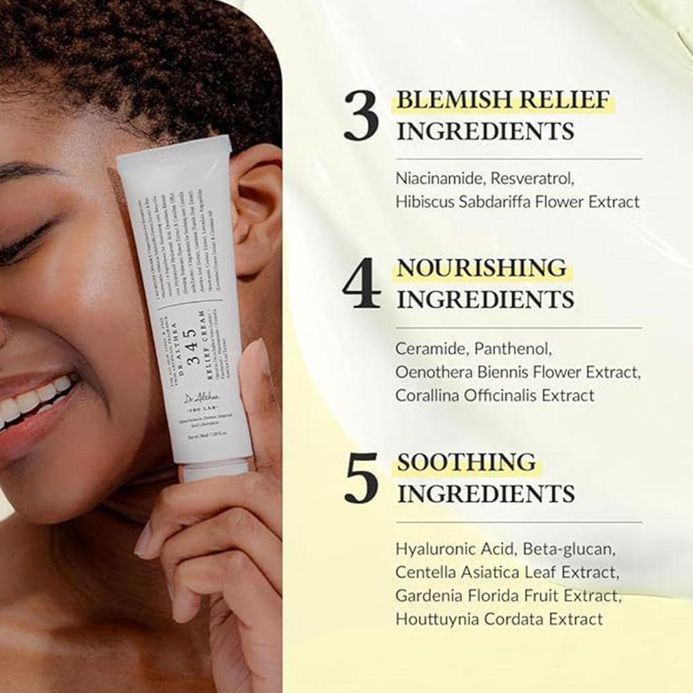 345 Relief Cream Improving Acn - Luxury Skincare Products 리뷰 및 가격