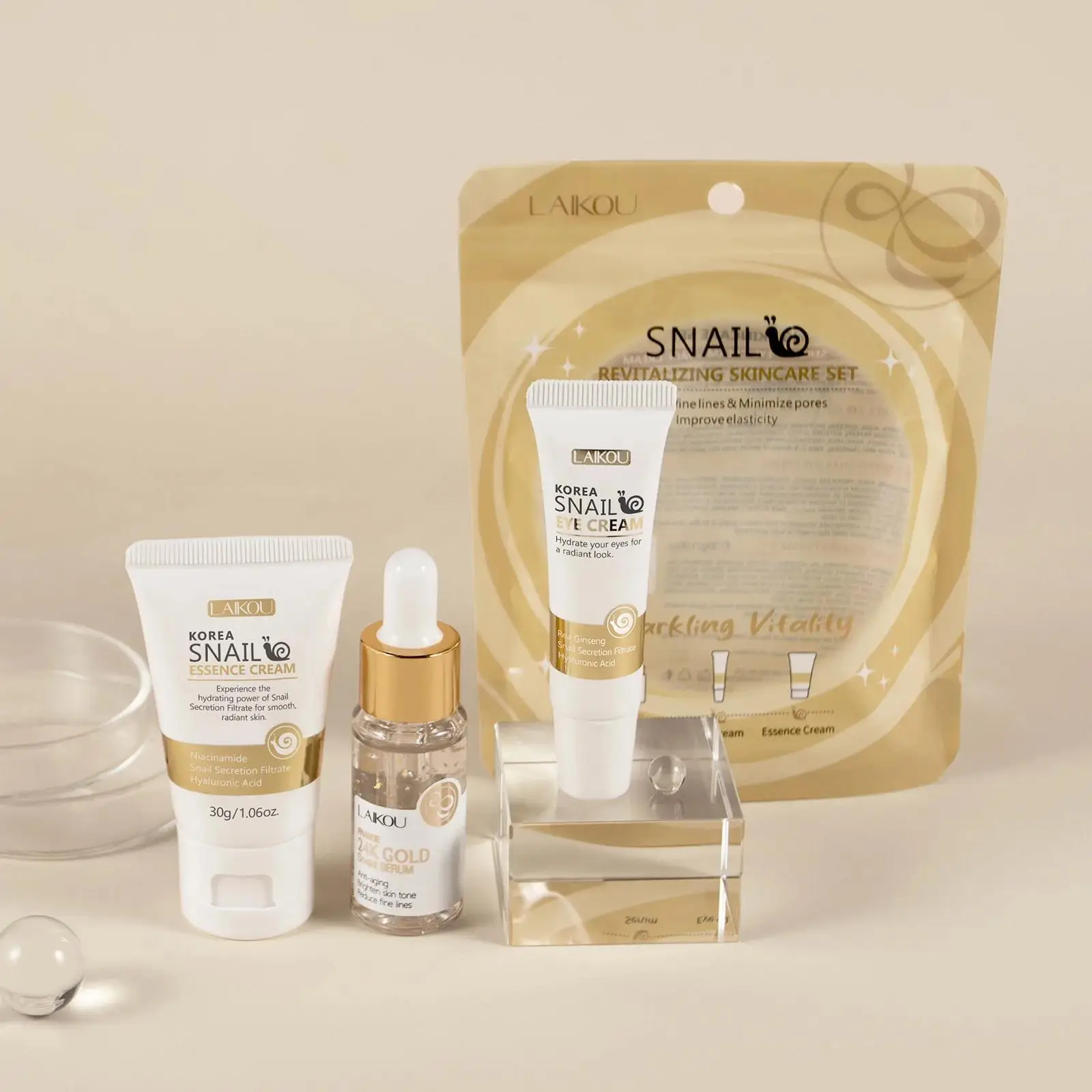 24K Gold Snail Repair Serum Ey - Luxury Skincare Cream 리뷰 및 가격