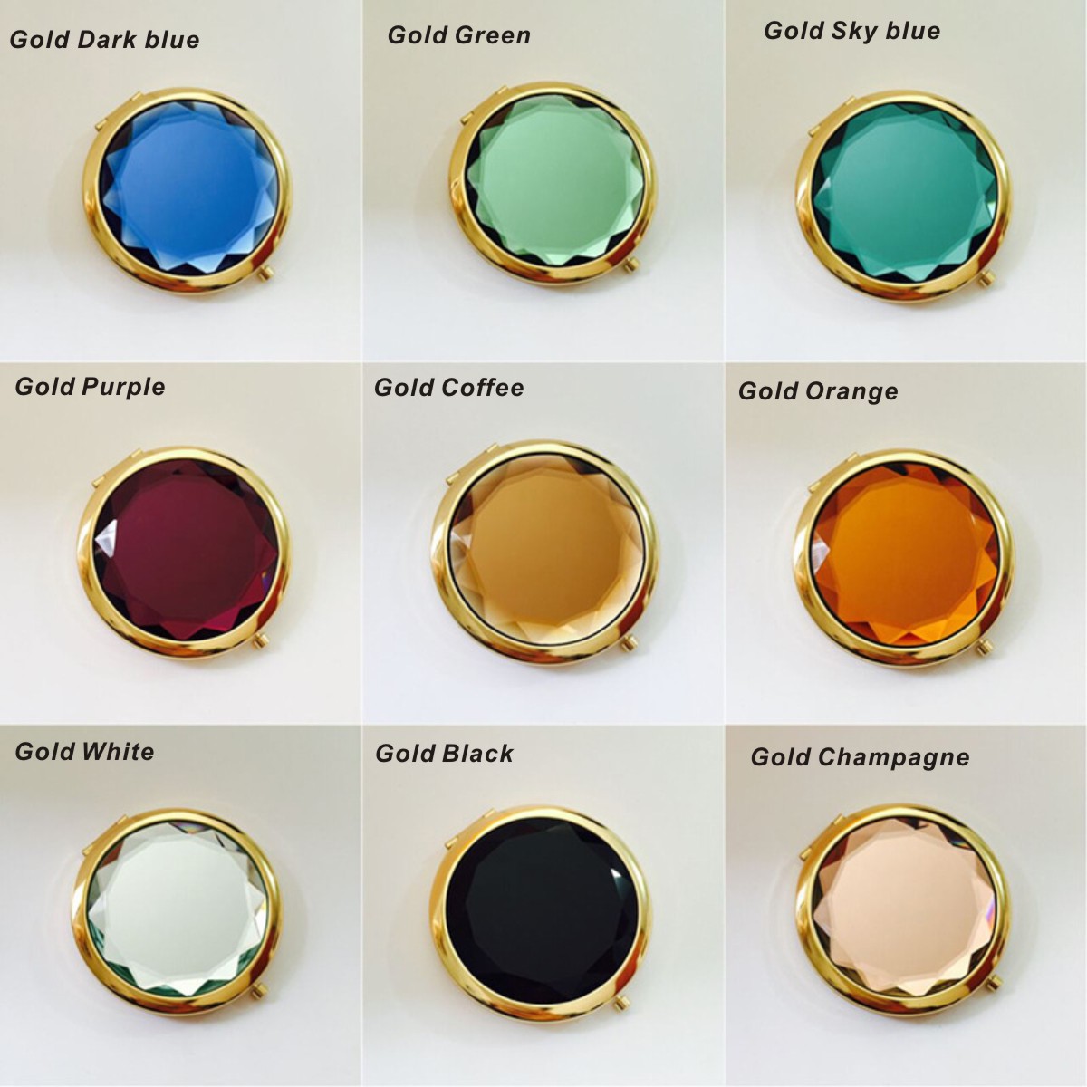 1Pc Luxury Crystal Makeup Mirr - Luxury Skincare Products 리뷰 및 가격