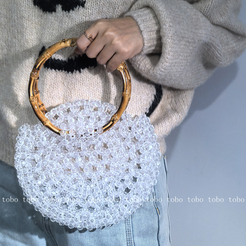 New Acrylic Circle Shape Handb - Luxury Skincare Products 리뷰 및 가격