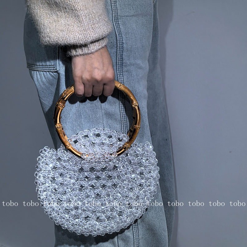 New Acrylic Circle Shape Handb - Luxury Skincare Products 리뷰 및 가격
